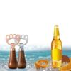 4pcs Upright Cat Claw Beer Opener Set Stainless Steel Drink Cap Lid Remover  Gift