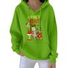 Women's Christmas  Hoodie Funny Cute Christmas Holiday Sweatshirt Pullover
