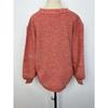 Spring and Autumn New Floral Yarn Pullover Casual Versatile Casual Round Neck Knitted Sweater Top for Women
