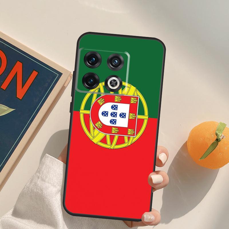 Portugal Flag Case For OnePlus 15 13 12 11 13R 12R 10T 8T 13T OnePlus Nord 5 CE 3 2 4 Lite N20 N30 Cover