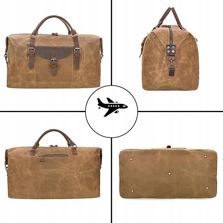 Duża Torba Podróżna Sportowa, Wielofunkcyjny Design 54X27X32Cm