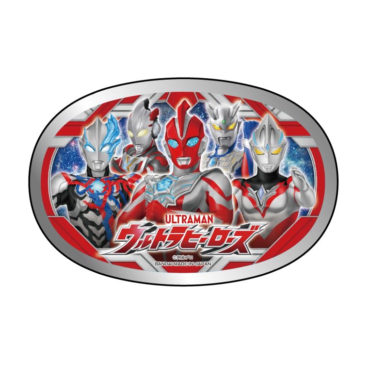 Ultra Heroes Aluminum Lunch Box M AL 5 Children's [with Divider]