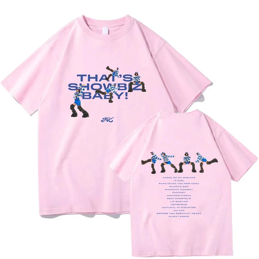 Jade Thirlwall That'S Showbiz Baby! Graphic T Shirts Summer Cotton High Quality Vintage Clothing Men Short Sleeve Top
