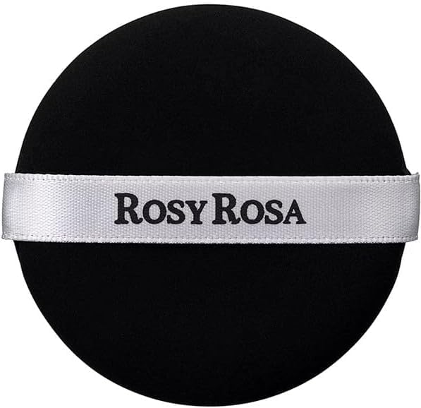 Rosy Rosa Multi Foundation Puff ROSYRO SA Makeup Puff Compatible with All Foundations Pore Coverage Skin Adhesion Black 2-Pack - - & -