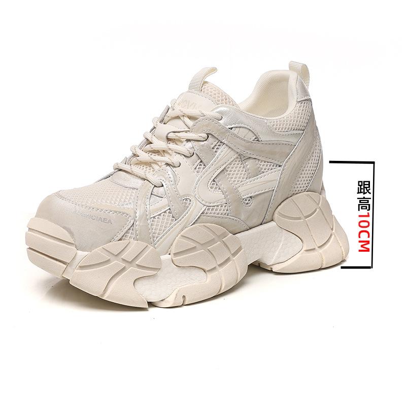 Обувь женская обувь весна и осень новая маленькая мода повседневная увеличивающая рост спортивная обувь тренд 34