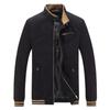 Giacca Primavera e Autunno Giacca Casual Giovanile Uomo Collo Alto Slim Cappotto da Uomo Uomo