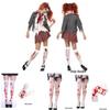 Halloween Blood Stockings For Costume Party Nurse Zombie Bloody Silk Stockings