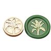 Plant Themed Seal Stamp Head Antique Embossed Sealing Stamp Head for Seal Envelope Invitation Decoration Scrapbooking