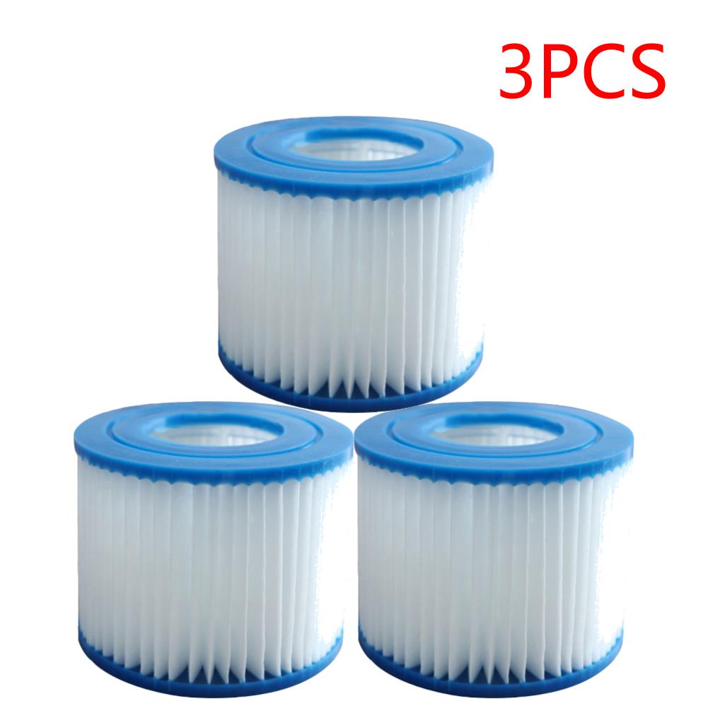 1-15Pcs Replacement Swimming Pool Filter for  Flowclear Size VI Filter Cartridge Lay-Z-Spa for Intex Filter Replacement