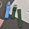 Cinturino per Orologio in Gomma Fluorurata FKM di Alta Qualità 20mm 21mm 22mm Rilascio Rapido Subacqueo Impermeabile per Orologi Sportivi Accessori