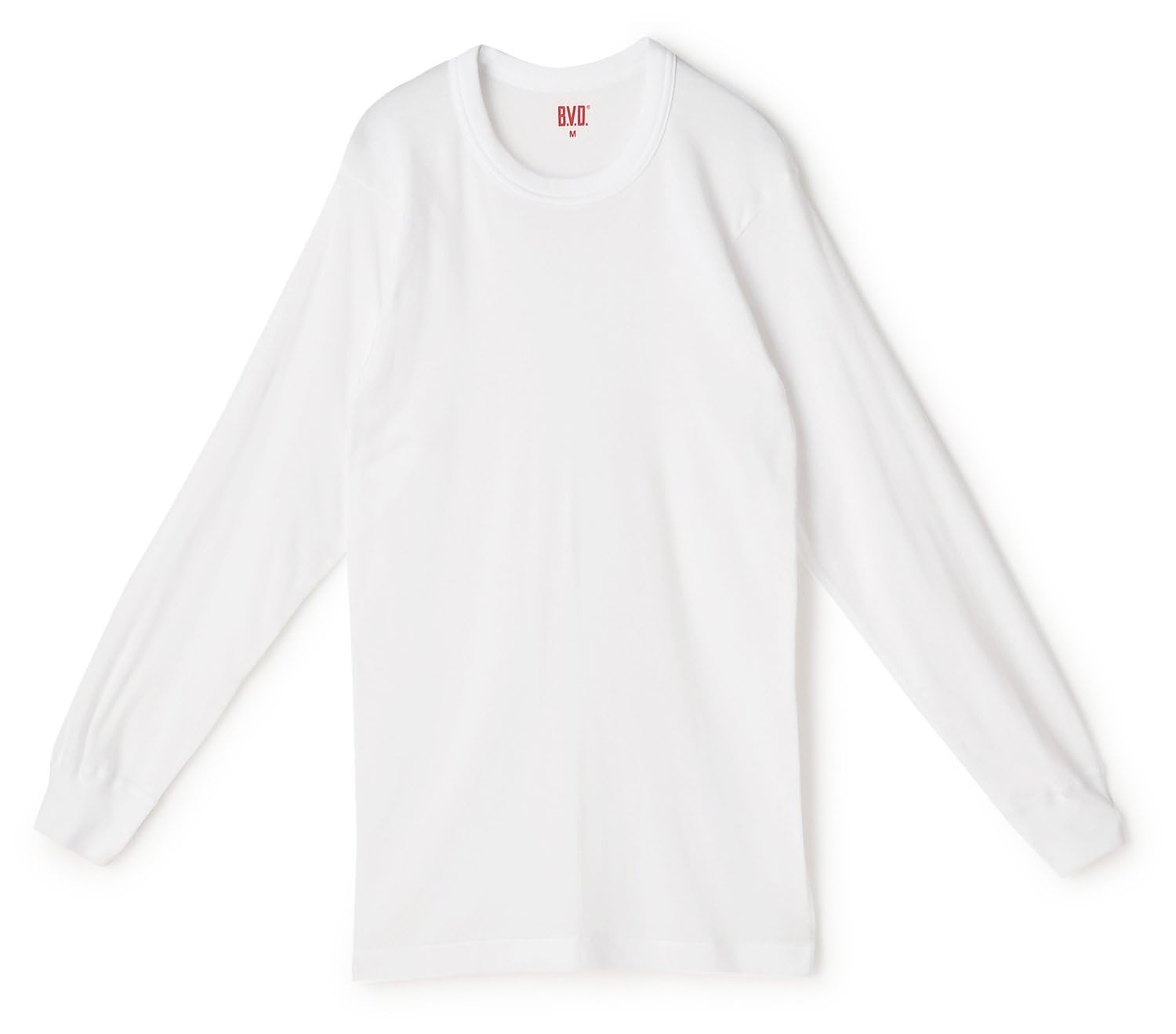 

НОВЫЙ СТАНДАРТ Теплый флис Мех Белый B.V.D. Мужские майки, 2 шт., 100% хлопок, подкладка, трикотаж, белый