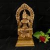 Pure Brass Raj Rajeshwari Devi Idol, Religious Sculpture Home Decor Showpiece