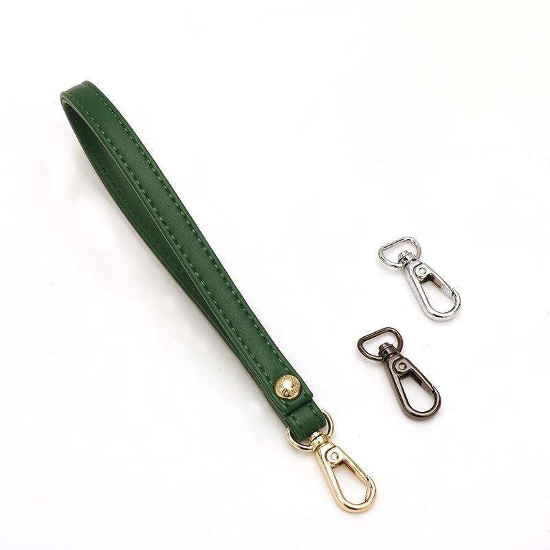 Women's Black Handheld Clutch with Strap & Accessories