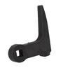 Pry Bar Wrench Adaptor Head Iron Structure Compact 90° Bend 3/8inch Crowbar Adapter Tool for Half Shaft Removal and Car Repair