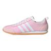 adidas Vs Jog 2.0 Comfortable Durable Low-Top Casual Shoes Unisex Casual Shoes Pink White JR4650