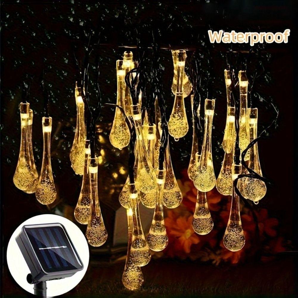 

Водонепроницаемые светодиодные солнечные гирлянды, многоцветные лампы для садовой вечеринки, рождественские огни для елки, свадьбы Multicolor Lights