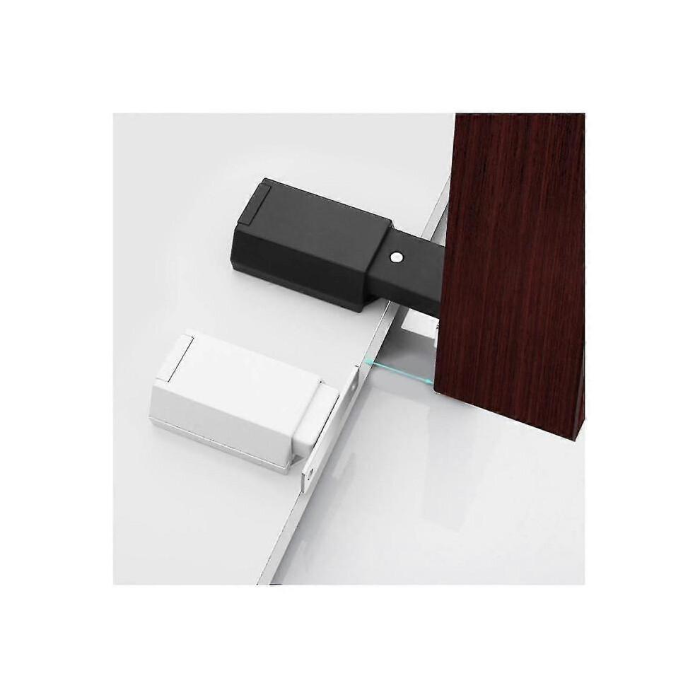 Ferramenta per Armadi Push-to-Open Robusta 4pz Chiusura Magnetica a Pressione e Serratura per Porte Chiusure a Tocco Camper C
