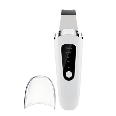 Ultrasonic Facial Skin Scrubber Vibration Blackhead Remover Skin Care Face Lifting Device Pore Deep Cleaner Shovel Whitening