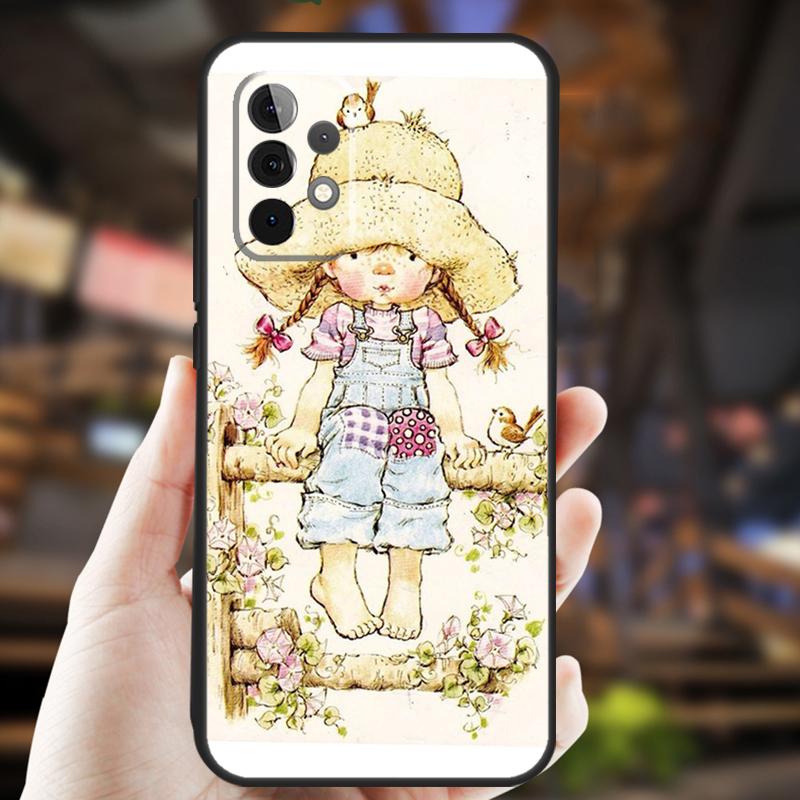 Sarah Kay Hülle für Samsung Galaxy A05 A06 A22 A53 A33 A26 A16 A56 A36 A32 A52 A54 A34 A14 A55 A15 A35
