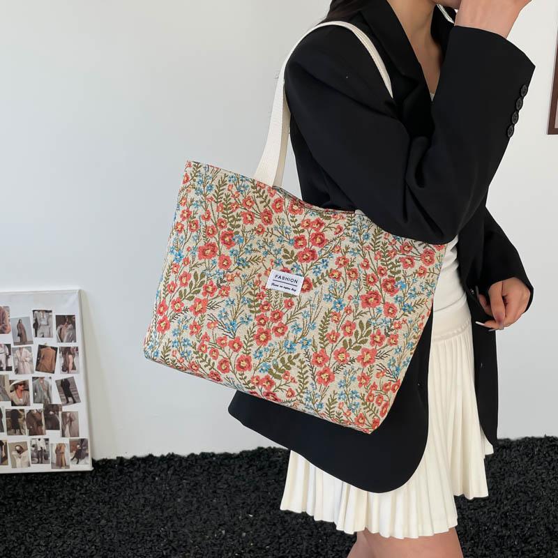 Yogodlns Stilvolle Lässige Tragetasche für Damen Böhmischer Ethnischer Stil Umhängetasche für den Täglichen Weg zur Arbeit Shopper Handtasche für Büroangestellte