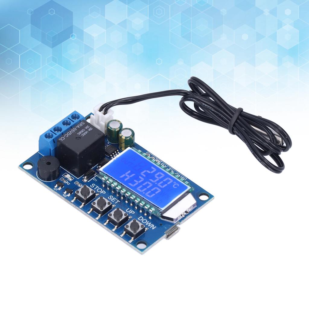 Electronic Temperature Controller Cooling Heating Digital Temp Control Module DC6‑30V XY‑T01