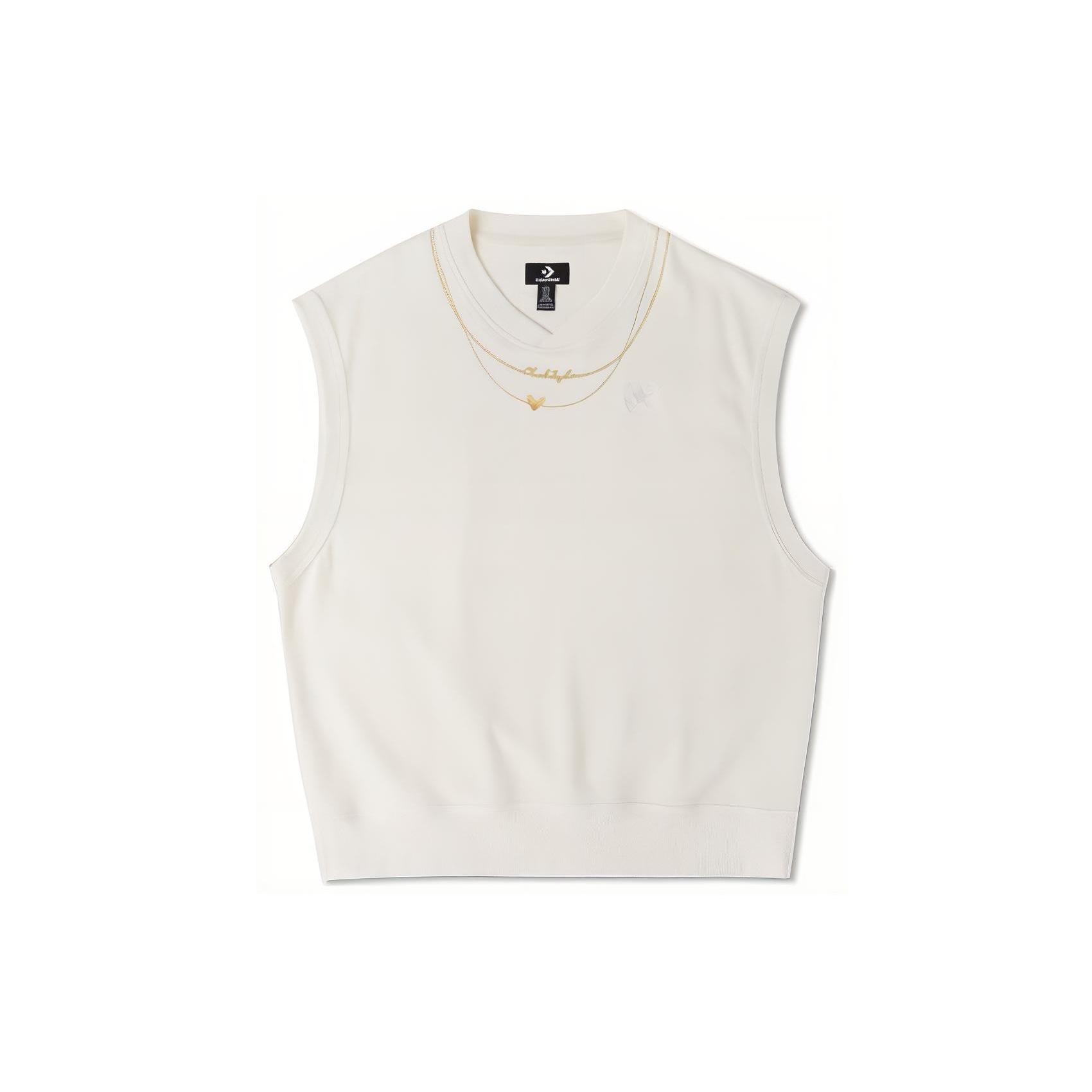 Converse Radiating Love Vest Asia Sizing White Men s 10025499-A02 M
