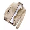 Herren Freizeitjacke mittellanger Trenchcoat reine Baumwolle gewaschene Jacke Herren