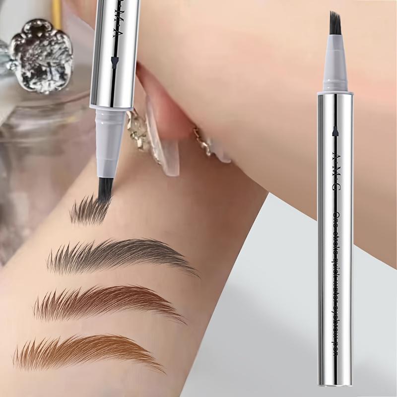1PC soft and quick-drying water-based eyebrow pencil, fashionable and smart eyebrows, long-lasting waterproof, super fast drying, instant setting