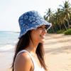 Decorative Flower Fisherman Hat Breathable Floppy Sun Hat Distressed Fisherman Hat For Women Teens Girl Daily Wear