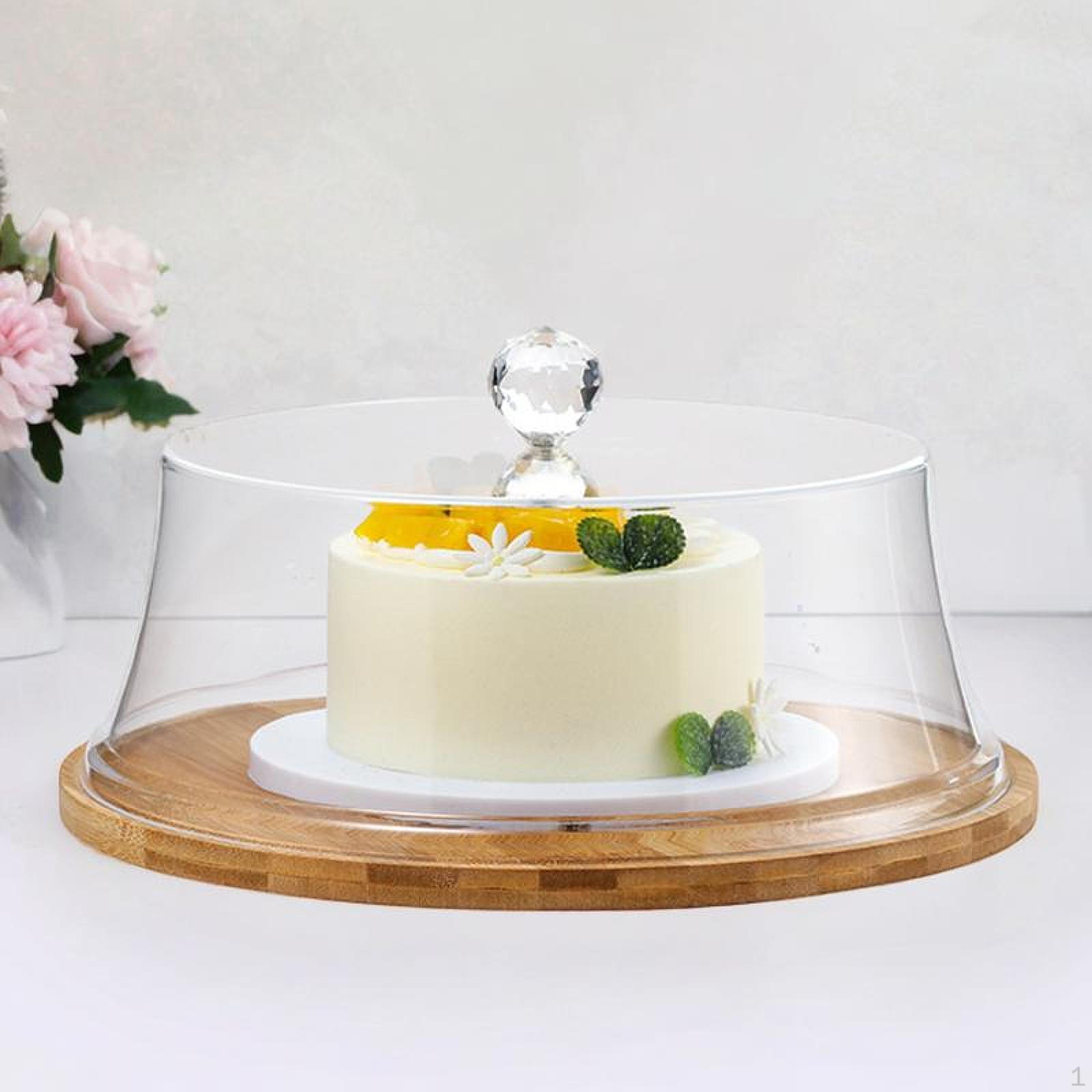 

Крышка для торта с прозрачным куполом для подачи и демонстрации S