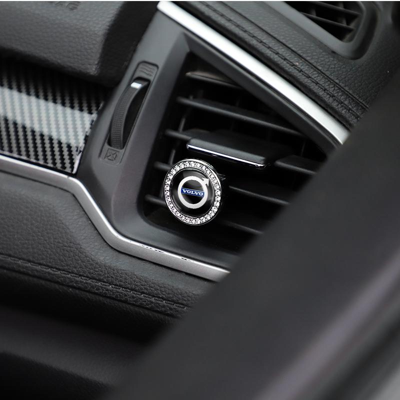 Profumatore per Auto Profumo Solido Clip di Montaggio per Bocchetta dell'Aria Condizionata Per Volvo V60 V40 XC90 S60 XC60 V50 S90 XC40 T6 V90 EX90 C40 S40 C70