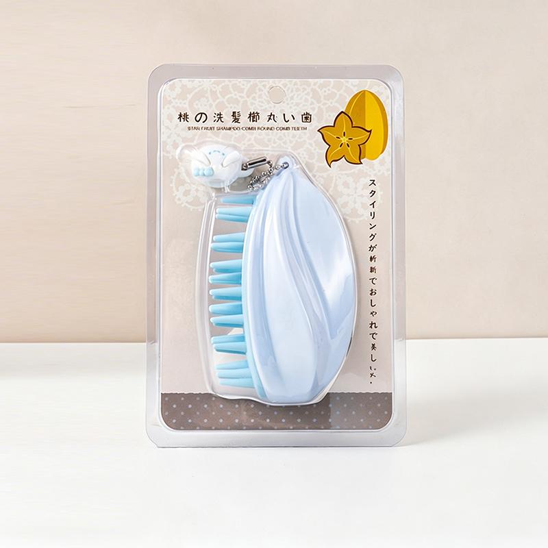 1pcs Silicone Scalp Brush Hair Washing Massager Comb for Sensitive Scalp Care and Daily Shower Routine