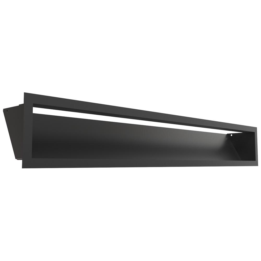 Vent Cover LUFT 12x80 Black Slim