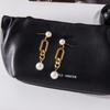 Niche high-end stud earrings, pearl earrings, pendants, non-fading earrings, jewelry.