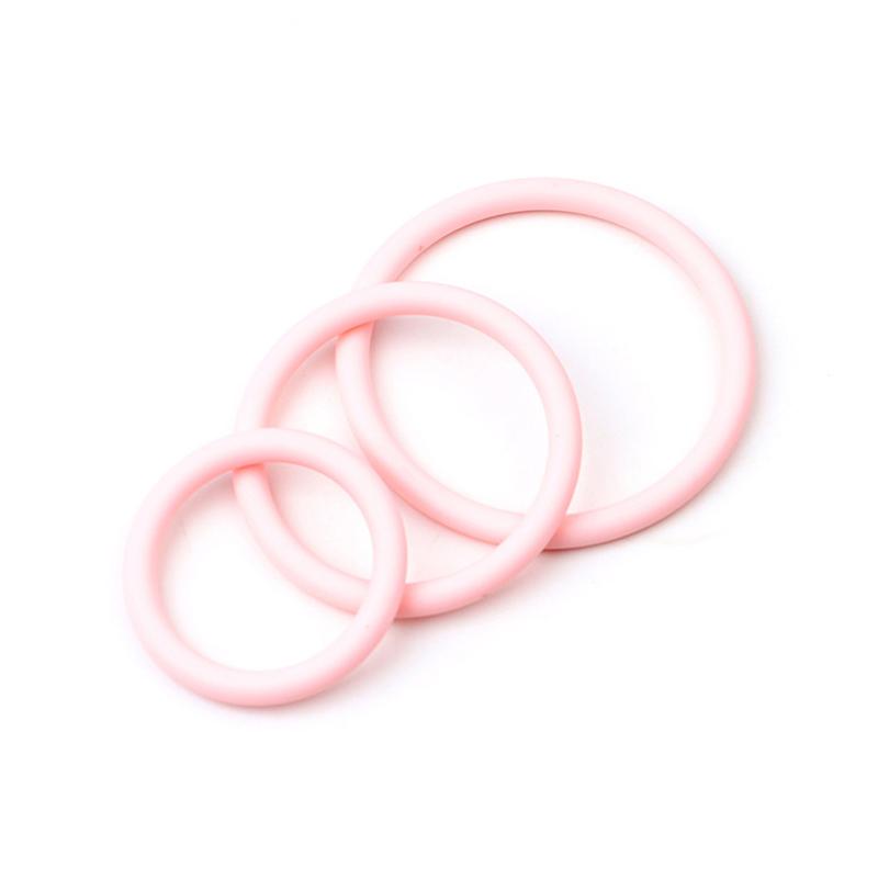 3Pcs Cock Ring Sex Toys For Men Delay Ejaculation Silicone Penis Ring Enlarge Enhance Erection Adult Supplies Remove Foreskin
