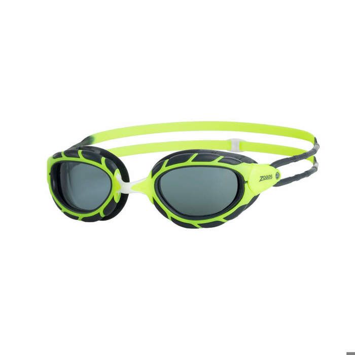 Lunettes De Natation - ZOGGS - Predator - Confortables - Pour Enfants - Couleur Lime Grey