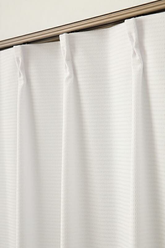 Lace curtains with mirrored UV thermal and nighttime 4318 Rookie 100cm wide x 176cm set of and Improved heating and cooling mirrors, 98.0% protection,