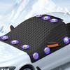 Car Windshield Snow Cover with 12 Magnets on The Inside Fit for Cars Trucks SUVs with Magnetic Closure