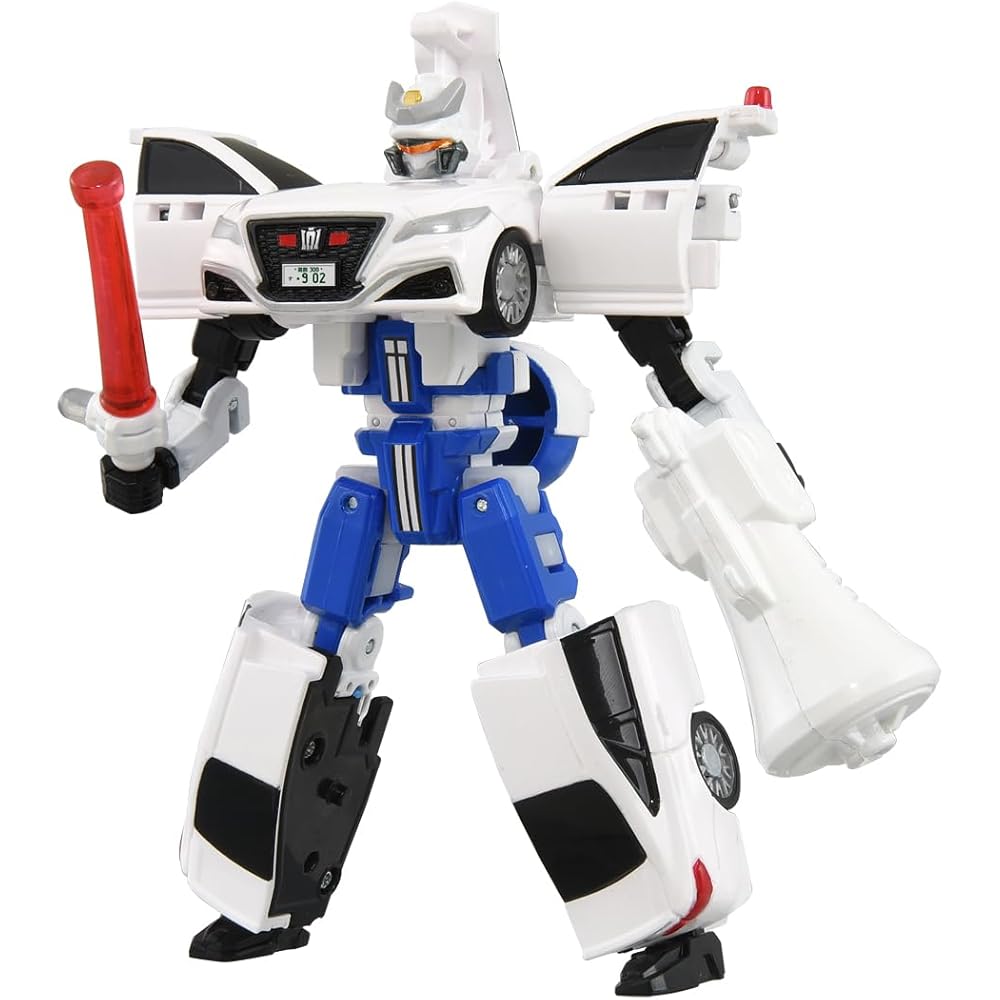 Takara Tomy Tomica Job Lever Police Braver Mobile Unit & Traffic Unit Set Toy Mini Car for Ages 3 and Up