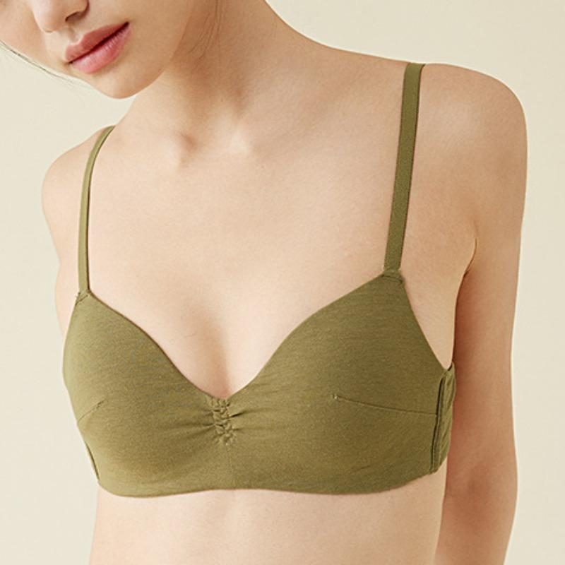 Letní krásná zadní bezešvá podprsenka Nastavitelná francouzská spodní prádlo Ženy shromažďují tenké košíčky podprsenky