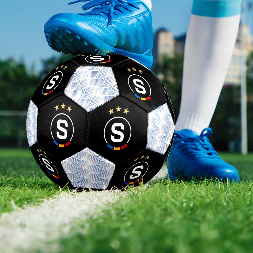 1pc AC Sparta Praha Football Soccer Ball Size 5 Indoor Soccer Ball Fashion Colorful Backyard Game -Great For Sports Fans Gift