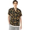 Versace Printed Crew Neck Pullover Short Sleeve T-Shirt Men Tops Black A89503S-1F01778-5B090
