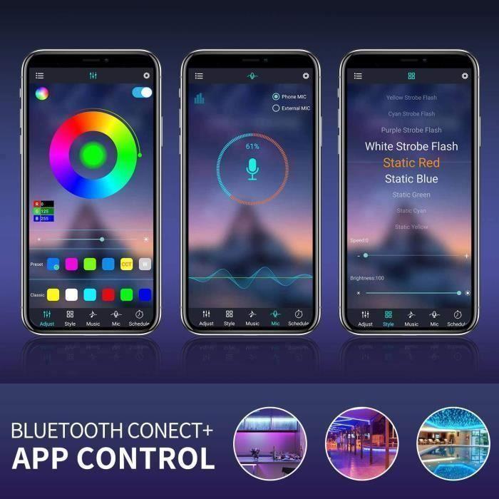 LED Strip - Bluetooth - 10M - 5050 RGB - Multicolor - APP Control