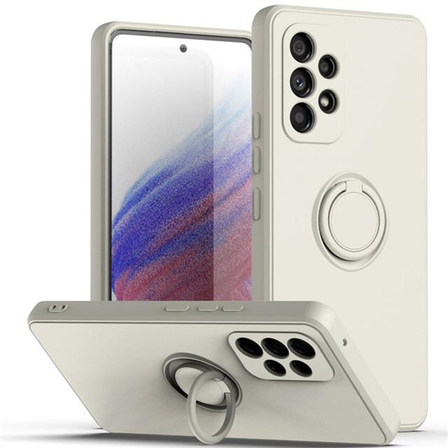 Ringhalter Magnetische Hüllen für Samsung Galaxy A53 5g A52s A54 A51 A12 A71 A50 A32 4g A13 A52 A34 A14 A33 Flüssige Silikonhülle