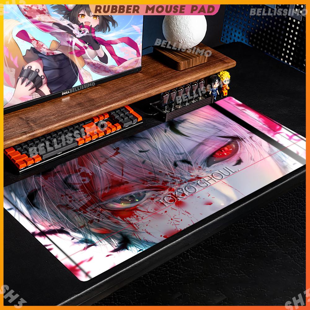 Ttokyo Gghoul Mouse Pad x Rubber Mouse Pad Mouse Stand mm Teclado Gamer Mat Super Big Large Edge Lock Desk Mat