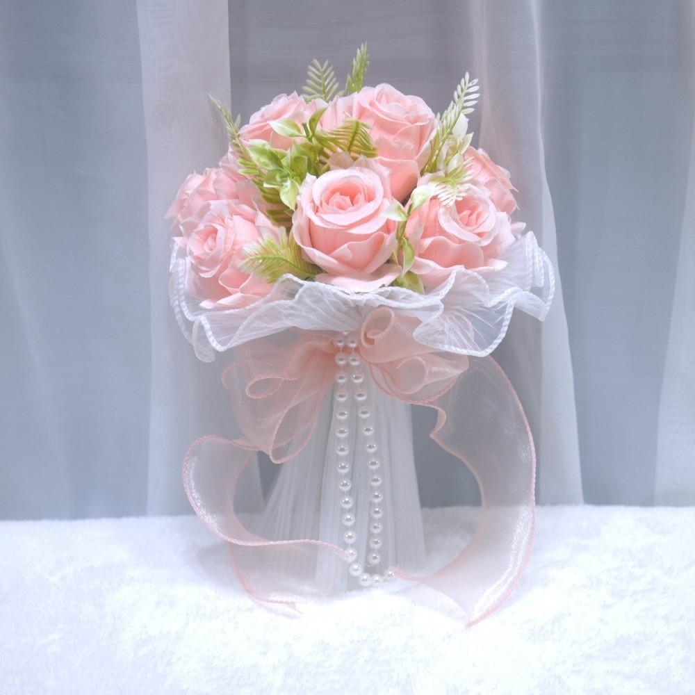 Romantic Wedding Bouquets Silk Flowers Bridesmaid Bouquet Wedding Accessories