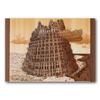 KINOWA "Tower of Babel II" Woodcut Original Handmade Kit, Masterpiece by Bruegel, Made In Japan