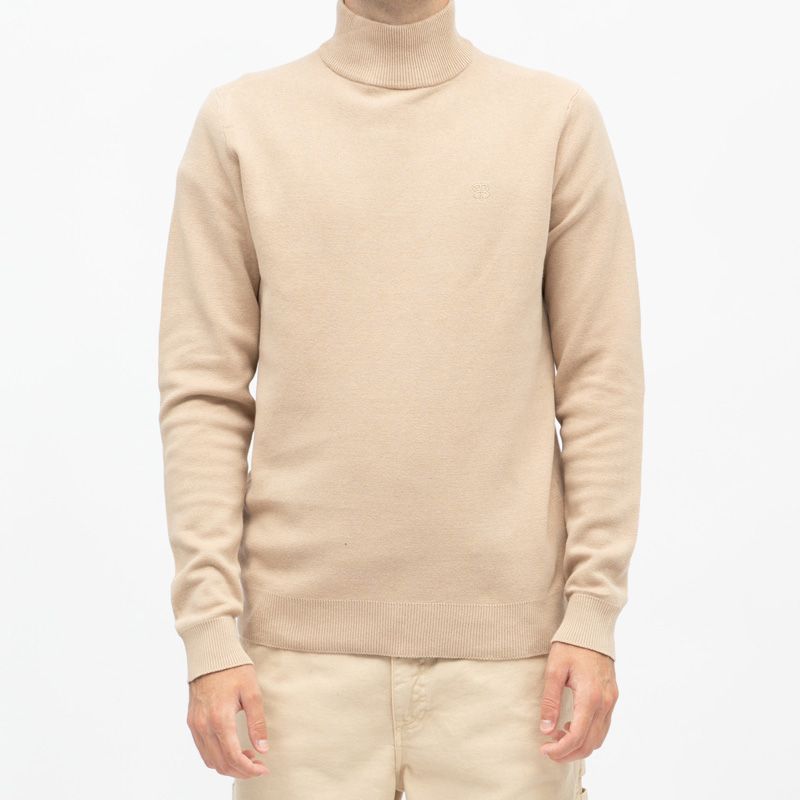 Pull coton col roulé milano Homme BILL TORNADE