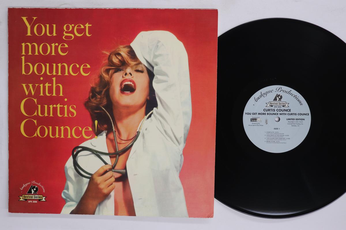 LP Record CURTIS COUNCE GROUP  You Get More Bounce With Curtis Cou APR3006 ANALOGUE PRODU 1996 US Jazz Used