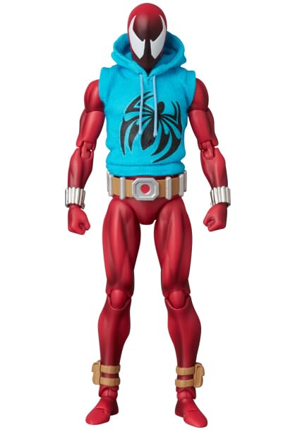 Medicom Toy MAFEX 268 SCARLET SPIDER Action approximately 155mm No. (COMIC Ver.) Ver. 2.0 Figure, tall, non-scale, pre-painted